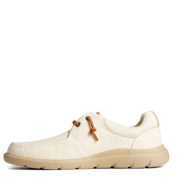 SPERRY TOP-SIDER Men's Captains Moc‎ Toe Hemp Boat  Shoe, Size 13, Ivory, NWT - Picture 7 of 15